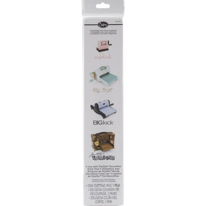 Sizzix BIGkick/Sidekick/Big Shot/Vagabond Cutting Pads Pair - Decorative Strip 13"