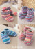 Bootees, Shoes and Boots in Sirdar Snuggly Baby Crofter DK - 1483 - Downloadable PDF