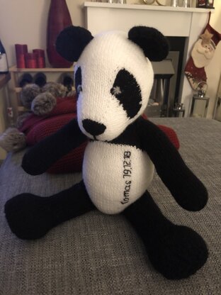 Panda (Knit a Teddy)