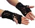 Fingerless Fishnet Crochet Gloves