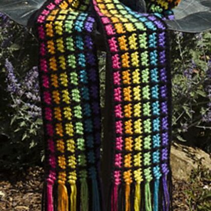 Easy Rainbow Scarf