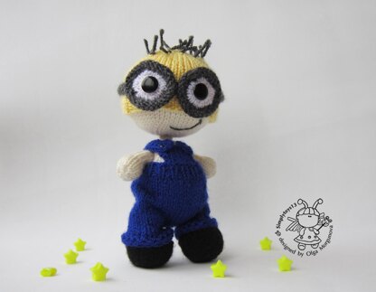 Pebble doll Minion