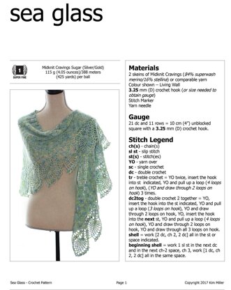 Sea Glass Shawl