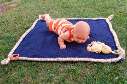 Easy Floor Blanket for Baby