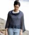 Churchmouse Studio Easy Eyelet Poncho & Wrap in Rowan Softyak, Kidsilk Haze, Creative Linen PDF
