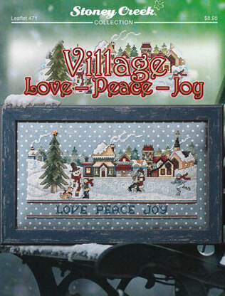 Stoney Creek Village Love Peace Joy - SCL471 -  Leaflet