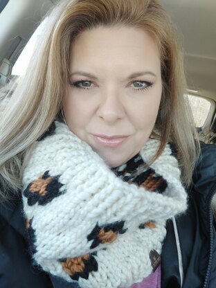 Leopard Print Cowl