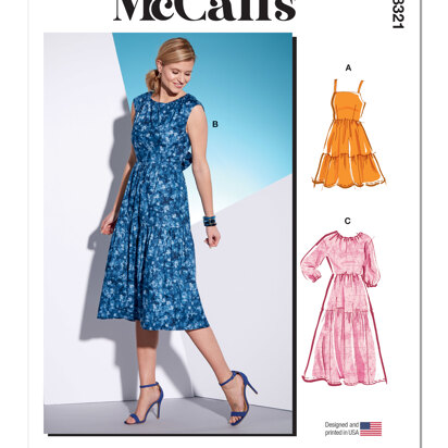 McCall's Misses' Dresses M8321 - Sewing Pattern