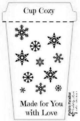 Holiday Graphic Cup Cozy