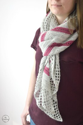 Free Crochet Pattern for a Rectangular Shawl - MyCrochetory