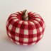 Buffalo Plaid Pumpkin