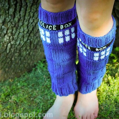 Police Box Legwarmers