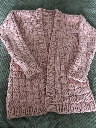 Basket Weave Cardigan