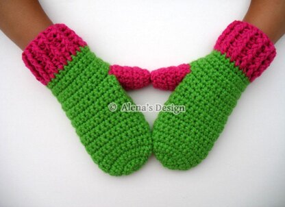 Childrens Mittens - Abby