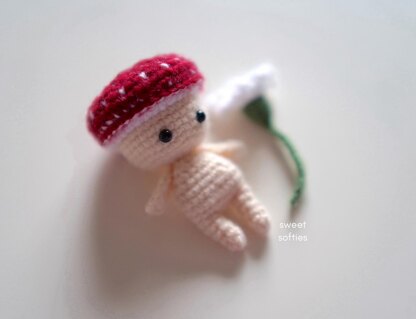 Baby Toadstool Mushroom Doll