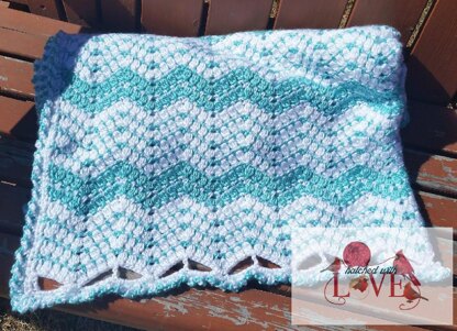 Strips of Chevron Blanket