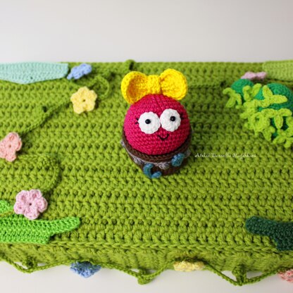 Plantar Cute Frog Girl Amigurumi Crochet Pattern – PDF Digital Download (English)