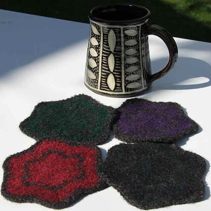 Java Flower Coasters