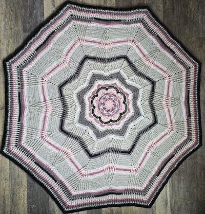 Mandala Baby Flower