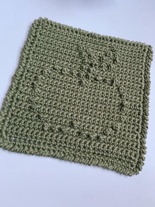 The Autumn Apple Dishcloth