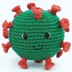 Virus amigurumi