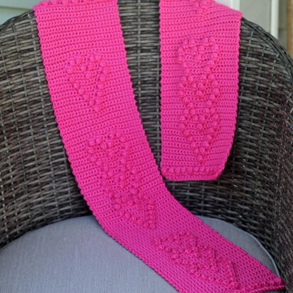 Beautiful Hearts Scarf