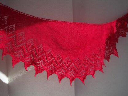 Luella Crescent Shawl