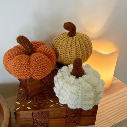 Fall Pumpkins Crochet Pattern #505