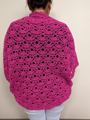 Passion Crochet Lace Shrug - Pattern