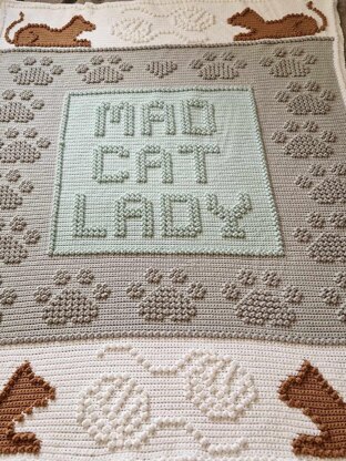 248 TLC Designs Cat Lady