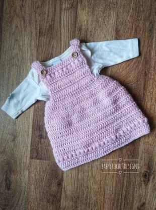 Crochet 2024 pinafore dress