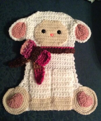Lamb Wall Hanging for the Nursery
