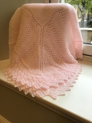 Baby Girl Shawl