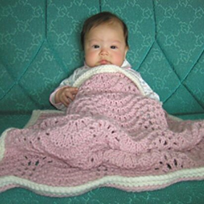 #16 Chunky Knit Baby Blanket