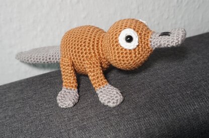 Amigurumi Häkelanleitung Schnabeltier Lotte