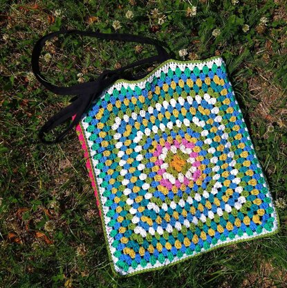 Granny Square Tote Bag