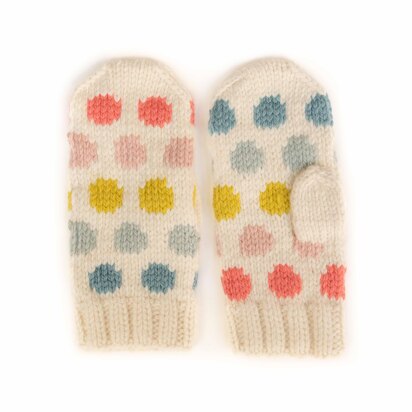 Twister Mittens - knitting pattern