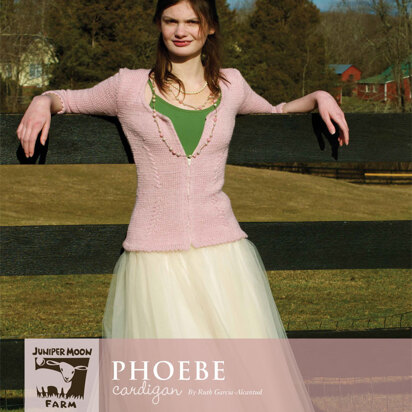 Phoebe Cardigan in Juniper Moon Moonshine - Downloadable PDF