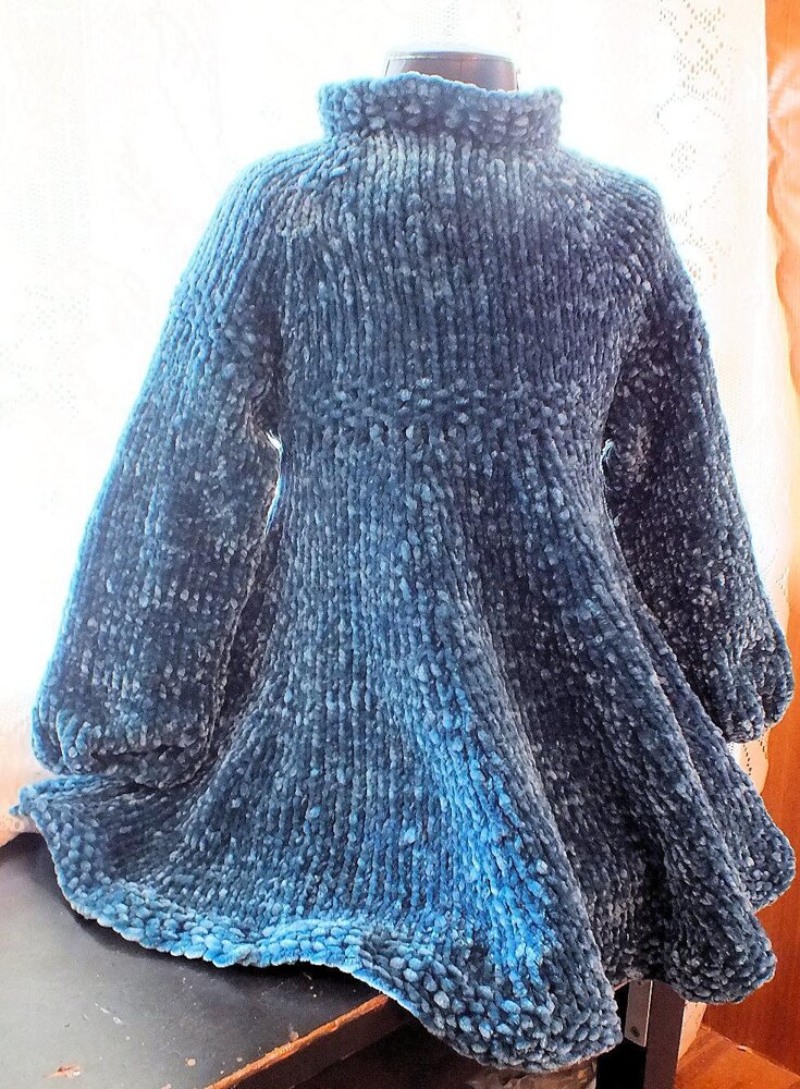 knit princess dresses Misook Princess Seam Fringe Trim Knit Dress main image 0
