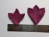 Crochet tulip flower pattern 2 sizes