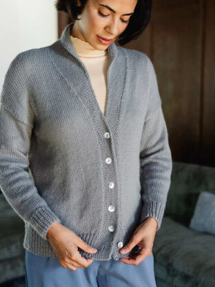 Windsor Cardigan in Berroco Modern Comfort - Downloadable PDF