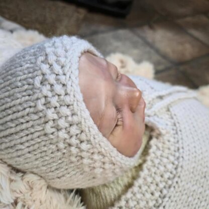 Seed Stitch Baby Blanket