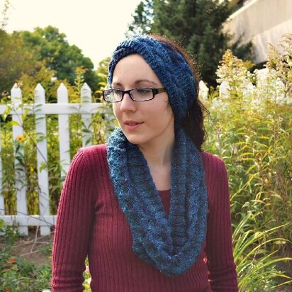 Twisted Braid Headwrap - knitting pattern