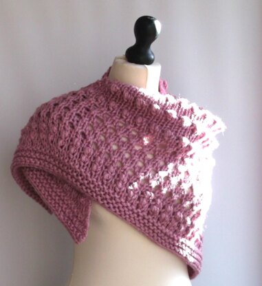 Chunky shawl