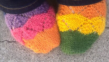 Rapid Rainbows socks