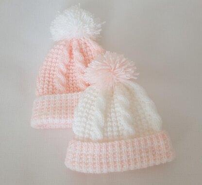 Ariane Cabled Beanie Hat