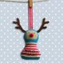 Rudolph Personalized Christmas Decoration, Holiday Ornament