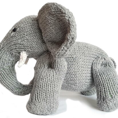 Elephant - knitting pattern