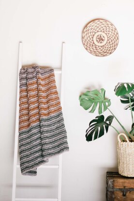 Woven Stripes Throw