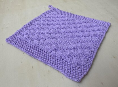 Pattern: two designs of dishcloth, washcloth, spa cloth